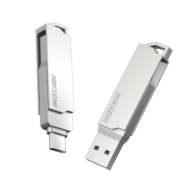 海康存储（HIKSEMI）64GB Type-C USB3.1手机U盘X307C银色 双接口手机电脑通用车载高速优盘