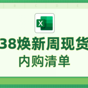 促销活动：天猫38焕新周 内购清单 汇聚全品类爆款商品 无需动脑算优惠