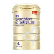 贝因美菁爱系列幼儿配方牛奶粉3段900g罐装婴幼儿宝宝/官方官网