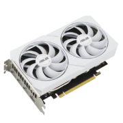 plus会员、需抢券：华硕  ASUS 白色 DUAL GeForce RTX3060-O8G-WHITE 电竞独立显卡