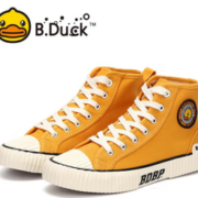 防滑耐磨！B.Duck 儿童帆布鞋