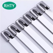 rhty 自锁式不锈钢扎带304拉紧器 4.6*200mm*10条