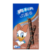 奥利奥（Oreo）经典夹心果味饼干 苏打饼干 巧脆卷零食组合 香草味55 g