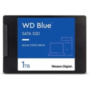 Western Digital 蓝色 3D NAND 内置固态硬盘 2.5 英寸 SATA - 1 TB,蓝色 - 高性能