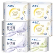 88VIP：ABC 日夜卫生巾套装 6包*2件