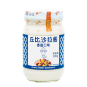 丘比（KEWPIE）沙拉酱香甜口味200g 三明治汉堡面包水果沙拉汁 烘焙食材调味酱