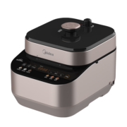 美的（Midea）轻炒爆香 智能电压力锅高压锅5L家用多功能双胆高压快煮上蒸下煮压力锅MY-C561 （3-6人食用）