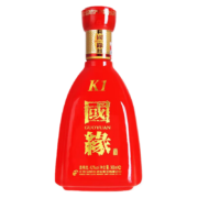 PLUS会员：今世缘 国缘K1 42度 浓香型白酒 500ml 单瓶装