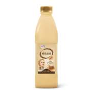 伊利帕瑞缇 褐色炭烧酸奶 1050g*1瓶生牛乳发酵 低温酸奶风味发酵乳