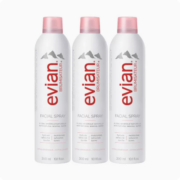 法国 Evian 依云 补水保湿矿泉水喷雾  300ml*3支装