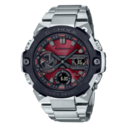 卡西欧（CASIO）【王鹤棣同款】G-SHOCK GST男表钢铁之心蓝牙太阳能运动手表 GST-B400CD-1A3P时尚绿