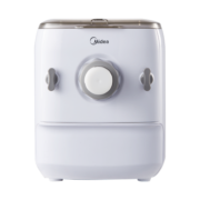 美的（Midea）面条机 家用全自动智能多功能压面机和面机 多模头可拆卸易清洗 电动饺子皮机MJ-KM15Q1-401
