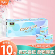 京喜特价APP: 洁柔 卷纸 缤纷系列 4层*91g*10卷