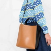 Marni 玛尼 Museo Bag Medium 经典款拼色中号手提托特包