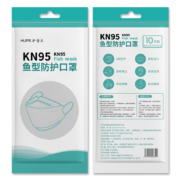有券的上：护普生 KN95鱼型防护口罩 30支