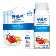 京喜特价版、有券的上：伊利 安慕希高端系列希腊风味酸奶草莓+燕麦200g*10瓶