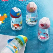 Tritan材质，SUPOR 苏泊尔 儿童吸管BB杯水壶 550ml