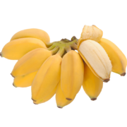 广西 小米蕉 粉蕉 新鲜香蕉水果 5斤装