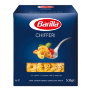 百味来Barilla #41通心粉意大利面500克盒装意面弯通管形 意大利进口