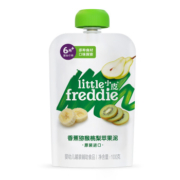 LittleFreddie 小皮 香蕉猕猴桃苹果梨果泥100g 6月 欧洲进口有机婴儿辅食果泥