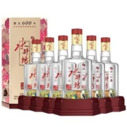 水井坊酒 臻酿八號 52度浓香型白酒500mL*6瓶整箱装 赠红酒750mL*3瓶+井台小酒100mL*3瓶+酒具套装