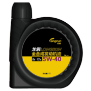 龙润润滑油全合成汽油机油 润滑油5W-40 SN级 1L 汽车保养