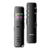 新科（Shinco）录音笔A02 32G大容量专业录音器高清降噪 超长录音 商务办公会议培训学习录音设备 黑色