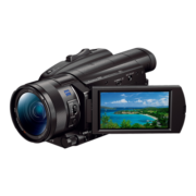 索尼（SONY）FDR-AX700 4K HDR民用高清数码摄像机 家用/直播1000fps超慢动作