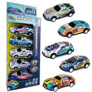 LINENG 砺能玩具 儿童合金小汽车玩具车 【六只装】