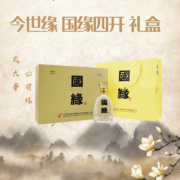 今世缘国缘四开礼盒500ml*2
