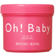 House of rose身体磨砂膏570g OhBaby面部手部全身嫩白润肤去角质 日本进口