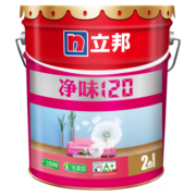 立邦漆 净味120二合一无添加油漆涂料内墙乳胶漆墙面漆18L