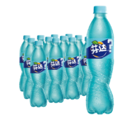 京喜特价，需抢券:芬达 Fanta 茉莉蜜桃味 碳酸饮料 500ml*12瓶 *2件