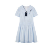 限尺码：TEENIE WEENIE 女士娃娃领连衣裙 TTOW212512B51  S-L