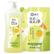 京喜特价APP: 惠寻 京东自有品牌 1kg*2洗洁精