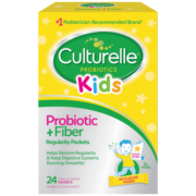 康萃乐Culturelle 益生菌儿童粉剂 益生元LGG鼠李糖乳杆菌膳食纤维平衡肠胃菌群24袋/盒(原装进口)