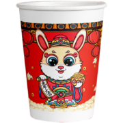需抢券：唯铭诺 兔年红色一次水杯250mL*50个装