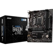 MSI 微星 B460M-A PRO 主板，Micro ATX LGA1200插座