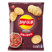 乐事（Lay's）薯片 休闲零食 飘香麻辣锅味 135克