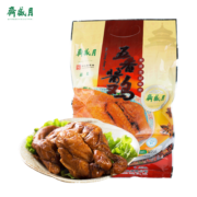 月盛斋 清真食品 中华老字号 酱卤熟鸡肉整鸡肉 五香酱鸡550g 开袋即食