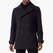 BOSS Hugo Boss 雨果·博斯 Oltegra 男士纯初剪羊毛双排扣外套50476809  直邮含税到手￥1718.16