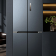 PLUS会员！Midea 美的 MR-553WUSPZE 全嵌入式四门冰箱 527L