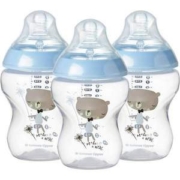 Tommee Tippee Closer to Nature系列 新生儿防胀气奶瓶 260ml*3个