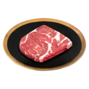 神泽雪花牛肉 原切上脑牛排 200g(1片) 新西兰安格斯冷冻谷饲牛扒