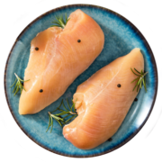 六和 鸡大胸1kg/袋 新希望六和白羽鸡冷冻圈养轻食健身鸡胸肉健身餐