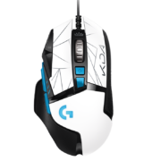PLUS会员：logitech 罗技 G502 HERO KDA 限定版