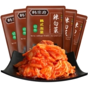 韩宗府正宗辣白菜韩国泡菜韩式免切小包装咸菜延边朝鲜袋装下饭菜