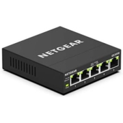 NETGEAR 5 端口千兆以太网加交换机 (GS305E) - 台式机或壁挂式,家庭网络集线器