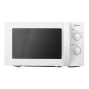 美的（Midea）微波炉家用700w大功率微波速热五档火力调节老式便携旋钮操作定时烹饪不沾内腔易清洁 M1-211A/L213B