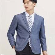 PLUS会员、限尺码：罗蒙 1F032A40-1 男士休闲西服